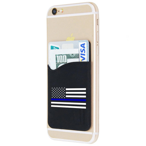 Thin Blue Line Phone Card Holder [FC-704438919049]