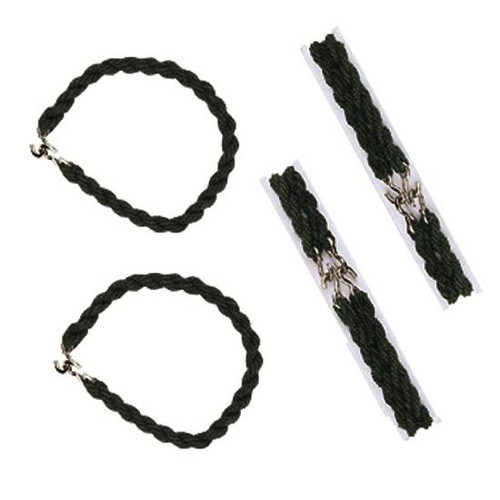 Tru-Spec Military Hook On Garters Black 4048000 [FC-690104327327]