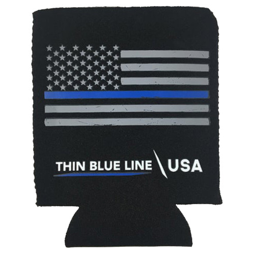 Thin Blue Line Flag Can Koozie [FC-704438923053]