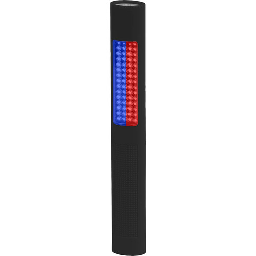 Nightstick Dual Safety Light/Flashlight LED Red/Blue/White [FC-017398801065]
