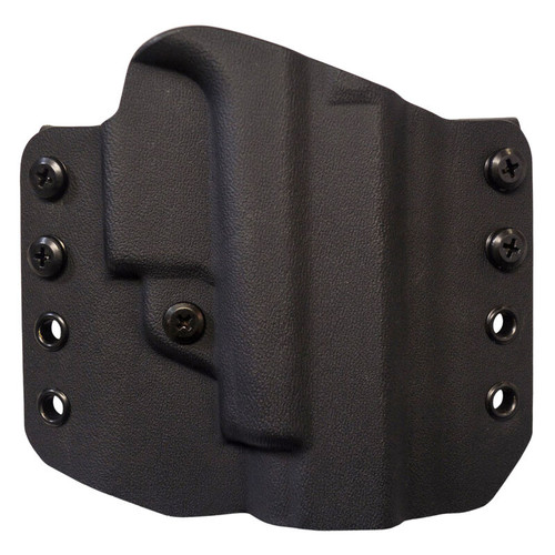 Comp-Tac Warrior Holster fits Springfield Hellcat/OSP OWB Belt Slide Right Hand 1.5" Belt Loops Kydex Black [FC-739189136230]