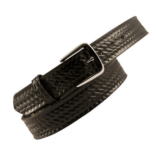 Boston Leather 6582ST Stitched Off Duty Belt 1.5" Belt Size 54 [FC-192375102233]