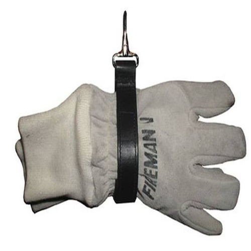 Boston Leather Firefighter's Glove Strap, Plain Finish [FC-192375164361]