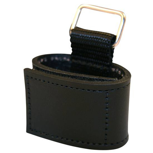 Boston Leather 9127 Glove Strap For Corrections Velcro Closure Leather Plain Finish Black 9127-1 [FC-192375164453]