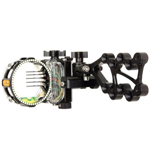 Trophy Ridge React Pro Bow Sight 5-Pin .019 Right Hand Aluminum Matte Black AS825R19 [FC-754806146393]