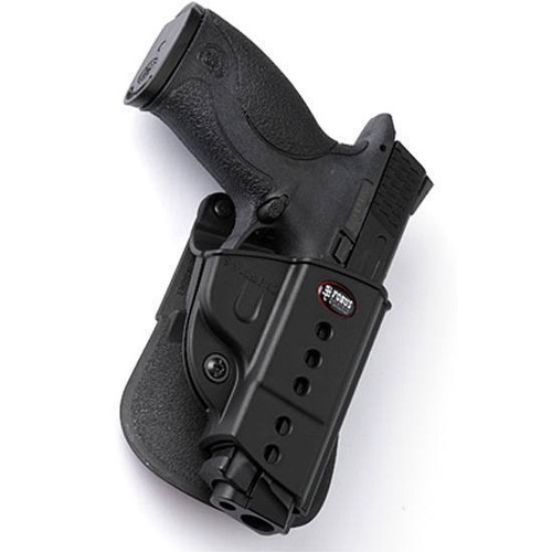 Fobus E2 Paddle Holster Left Hand Black Fits S&W M&P 9mm, .40 S&W, .45ACP and CZ P-06 SWMMPLH [FC-676315017738]