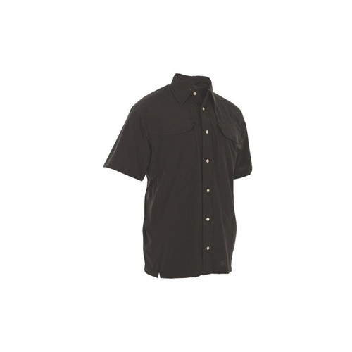 Tru-Spec 24-7 Series Cool Camp Shirt Polyester Spandex Small Black [FC-20-TSP-1251003]