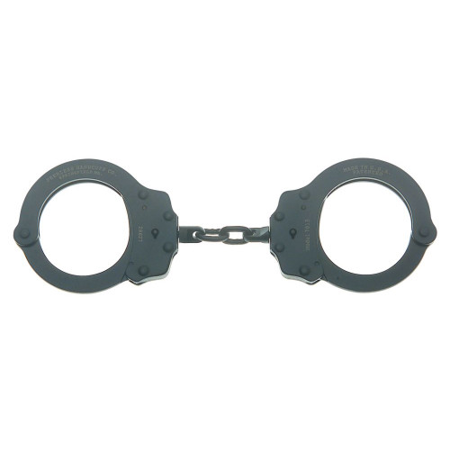 Peerless Handcuff Company Model 701CP Chain Link Handcuffs Black Oxide 10 Pack 4711-10 [FC-20-PR-4711-10]