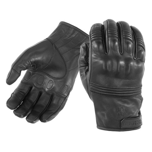 DamascusGear ATX Leather Gloves with Knuckle Armor [FC-20-DM-ATX96SM]