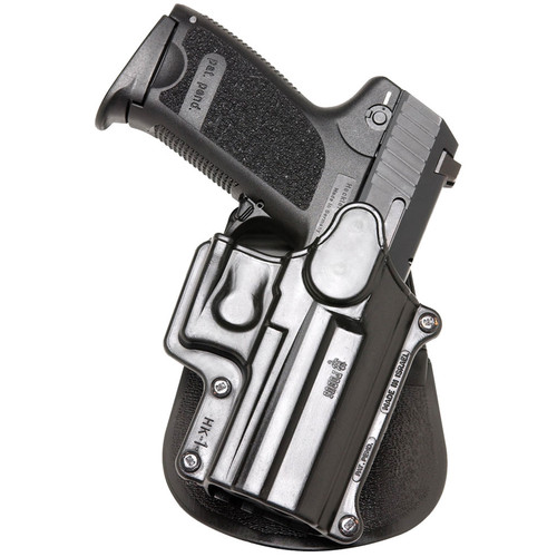 Fobus Holster H&K USP/Ruger SR9,SR40/S&W SW9 Right Hand Roto-Paddle Attachment Polymer Black [FC-676315001164]