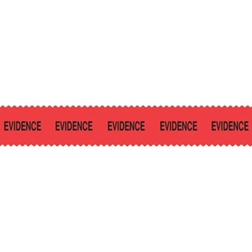 Sirchie Evidence Tape Printed With Evidence 108' Long Roll Red EZ10002 [FC-20-SIR-EZ10002]