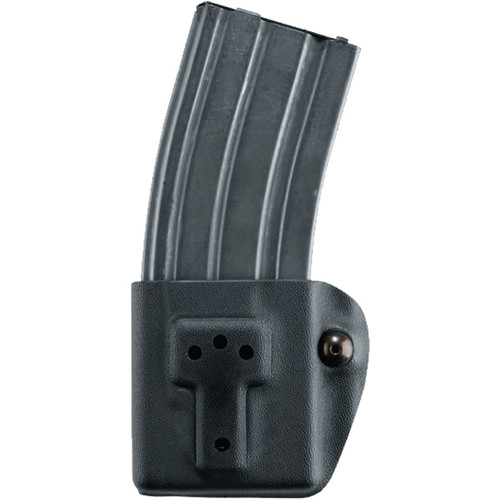 Safariland 774 Rifle Magazine Pouch Fits AR-15 ELS Fork and Receiver Hardshell STX Tactical Black [FC-781602491839]