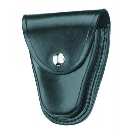 Gould & Goodrich Handcuff Case Leather Fits 2-1/4" Belt Chrome Snap Black Finish B70 [FC-768574025729]