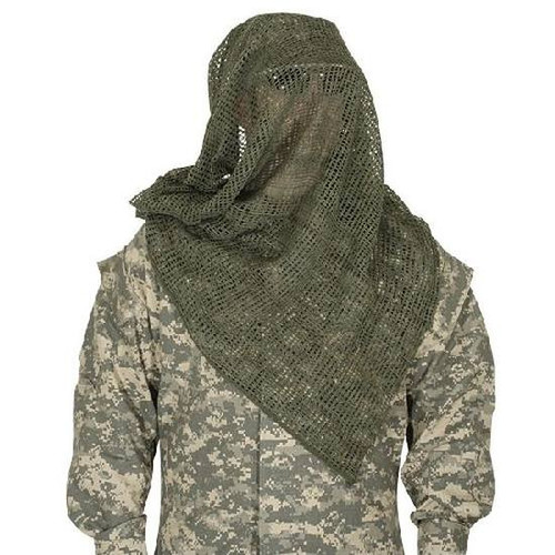 Voodoo Tactical Sniper Veil Cotton 48"x36" OD Green 02-010904000 [FC-783377100497]