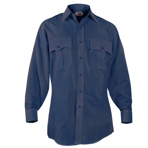 Elbeco Paragon Plus Men's Long Sleeve Shirt Neck 17.5 Sleeve 35" Polyester Cotton Midnight Navy [FC-880653199692]