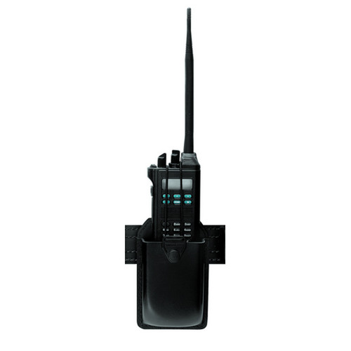 Safariland Model 762 Radio Holder with Swivel Fits Radios 1.5" x 3" x 4.75" Hardshell STX Tactical Black [FC-781602046732]