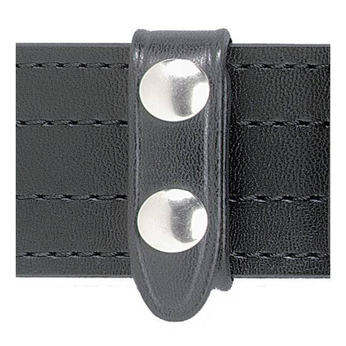 Safariland Model 65 Belt Keeper 4-Pack Two Chrome Snaps Hi-Gloss Black 65-4-9 [FC-781602052351]