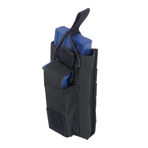 Voodoo Tactical AR-15/Handgun Peacekeeper Single Mag Pouch MOLLE Compatible Nylon Black [FC-783377022348]