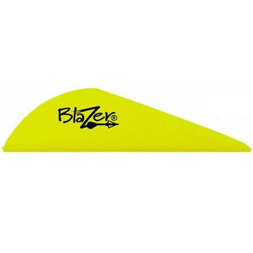 Bohning Blazer Vanes 2" Solid Neon Yellow 36 Pack 10831NY2 [FC-010847222220]