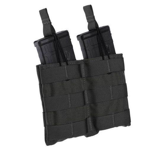 Tac Shield Speed Load AR-15 Rifle Double Magazine MOLLE Pouch Nylon Black [FC-843119031592]