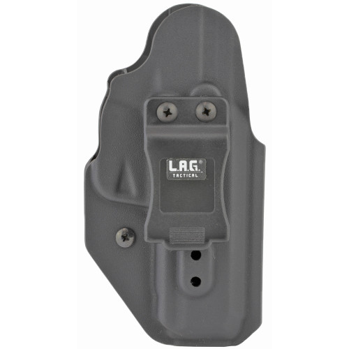 LAG Tactical Liberator MK II Series OWB/IWB Holster for Ruger Security 9 Models Ambidextrous Draw Kydex Construction Matte Black Finish [FC-811256020526]