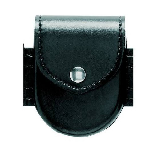 Safariland Model 90 Handcuff Pouch Top Flap Brass Snap Plain Black 90-2B [FC-781602059336]