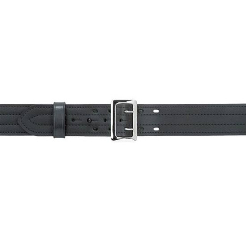Safariland Model 87 Suede Lined Belt w/Buckle 2.25" Hi Gloss Black Chrome Fastener Size 38" 87-38-9 [FC-781602065351]