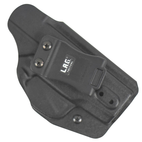 L.A.G. Tactical Liberator MKII IWB/OWB Holster for Glock 19/23/32 Ambidextrous Draw Kydex Black [FC-811256027136]