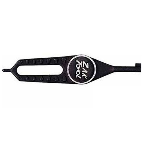Zak Tool Flat Grip Handcuff Key Stainless Steel Black ZT-25 [FC-819673010304]