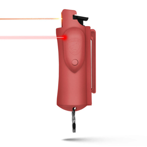 Guard Dog Accufire Pepper Spray w/Laser Sight & Keychain Pink [FC-857107006066]