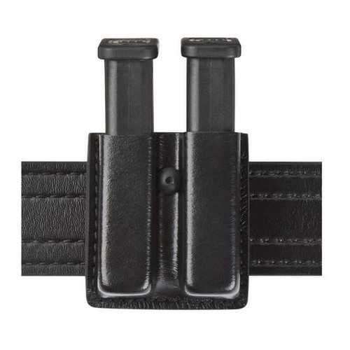 Safariland Model 79 Slimline Open Top Double Magazine Pouch Beretta Cougar 8045F No Belt Loop STX Tactical Black 79-83-23 [FC-781602480680]