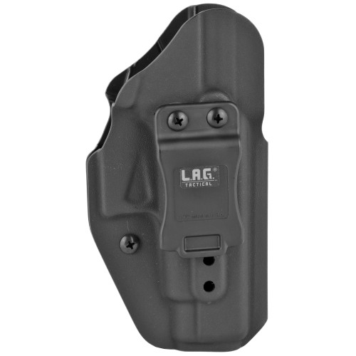 LAG Tactical Liberator MK II Series OWB/IWB Holster for Glock 48 Models Ambidextrous Draw Kydex Construction Matte Black Finish [FC-811256027600]