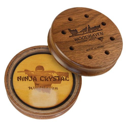 Woodhaven Custom Calls WH087 Ninja Crystal Friction Call Turkey Yelps Purrs Clucks Cutts [FC-854627000871]