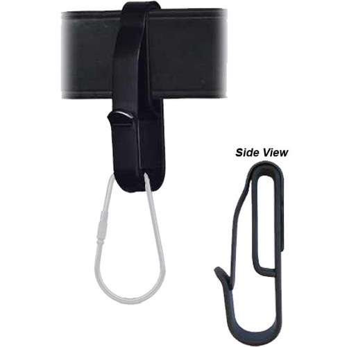 ZAK Tool Key Ring Holder Fits 1.75" Wide Duty Belts Black ZT54 [FC-819673010847]