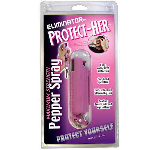 PS Products Protect-Her Pepper Spray 1/2oz Key Chain Pink EHC14PH-C [FC-797053003293]