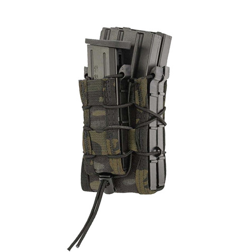 HSGI X2RP TACO Double Rifle Single Pistol Magazine Pouch Black Multicam [FC-849954023426]