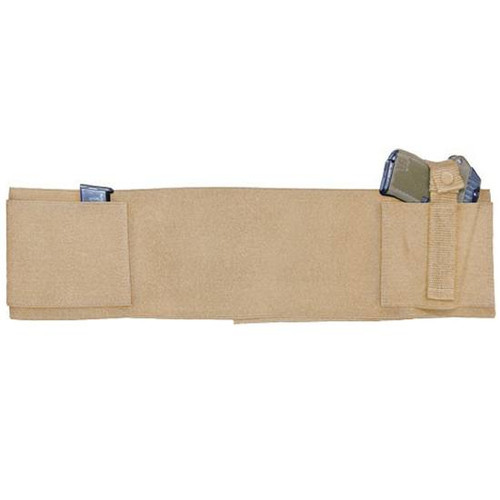 Personal Security Products Concealed Carry Belly Band Ambidextrous 28" to 34" Waist Tan [FC-797053004474]