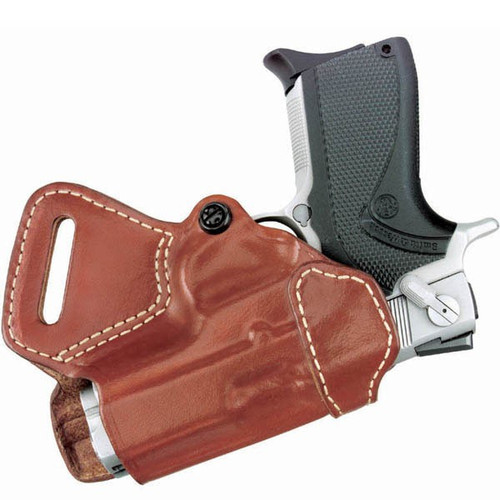 Gould & Goodrich Small of Back Holster for 1911 and Hi Power 806 Right Hand Leather Tan [FC-768574106640]