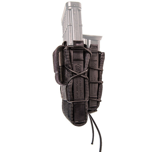 HSGI Double Decker TACO Single Rifle and Single Pistol Mag Pouch Belt Mount Black [FC-849954028063]