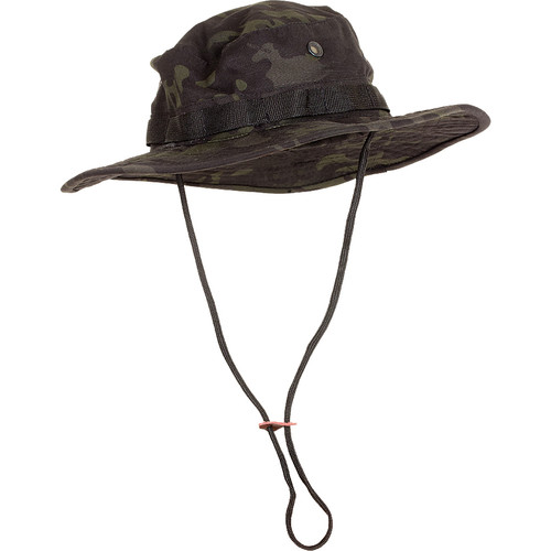 Voodoo Tactical Boonie Hat Cotton Ripstop Size 7.5 Black Multicam 20-6451072075 [FC-783377115897]