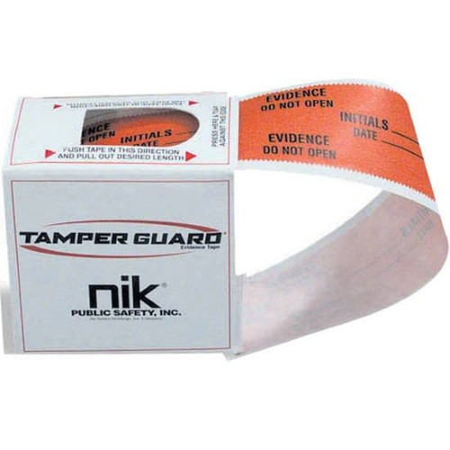 NIK Public Safety Tamper Guard Evidence Tape 1.25" x 84' [FC-844272001064]
