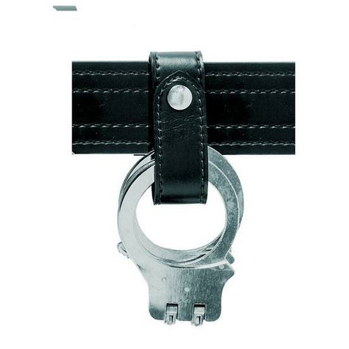 Safariland Model 690 Handcuff Strap One Brass Snap Hi-Gloss Black 690-9B [FC-781602053853]