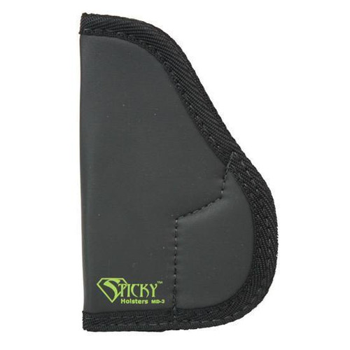 Sticky Holsters Holster for Small to Med frame .380 ACP/9mm or Similar Ambidextrous Black [FC-858426004054]