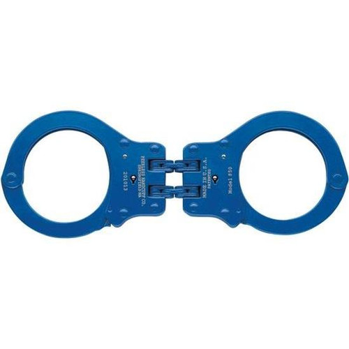 Peerless Handcuff Company Hinged Handcuff Carbon Steel Blue [FC-817086010805]