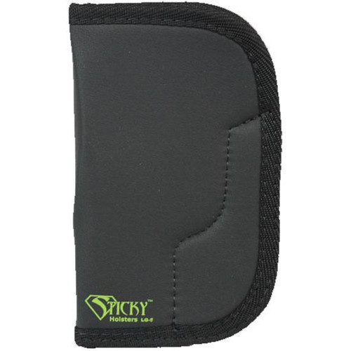 Sticky Holsters LG-5 Holster for Large Frame Revolvers Ambidextrous Black [FC-858426004146]