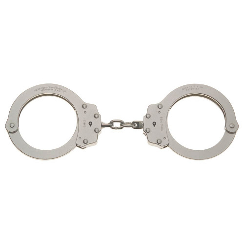 Peerless Handcuff Company 730C Superlite  Chain Link Handcuff  Gray Finish [FC-817086010867]