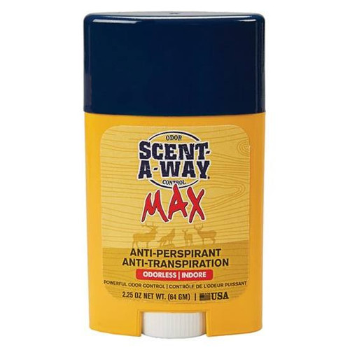 HUNTERS SPECIALTIES SCENT-A-WAY® MAX ANTIPERSPIRANT, 2.25 OZ [FC-021291077397]