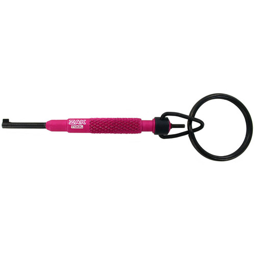 Zak Tool Round Swivel Key Aluminum Pink ZT-10-PNK [FC-819673010069]