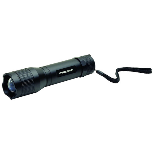 Cyclops Tactical Flashlight LED 1500 Lumens AAA Aluminum Black [FC-888151015735]