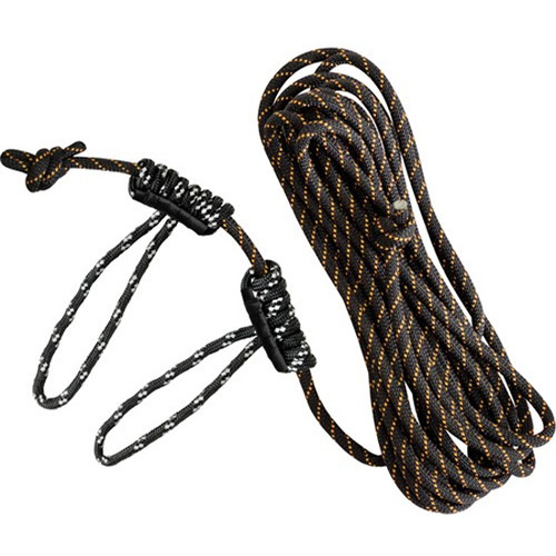 Muddy Outdoors The Safe-Line 30' Rope Double Loops with 2 Pruski Knots Nylon [FC-813094021444]